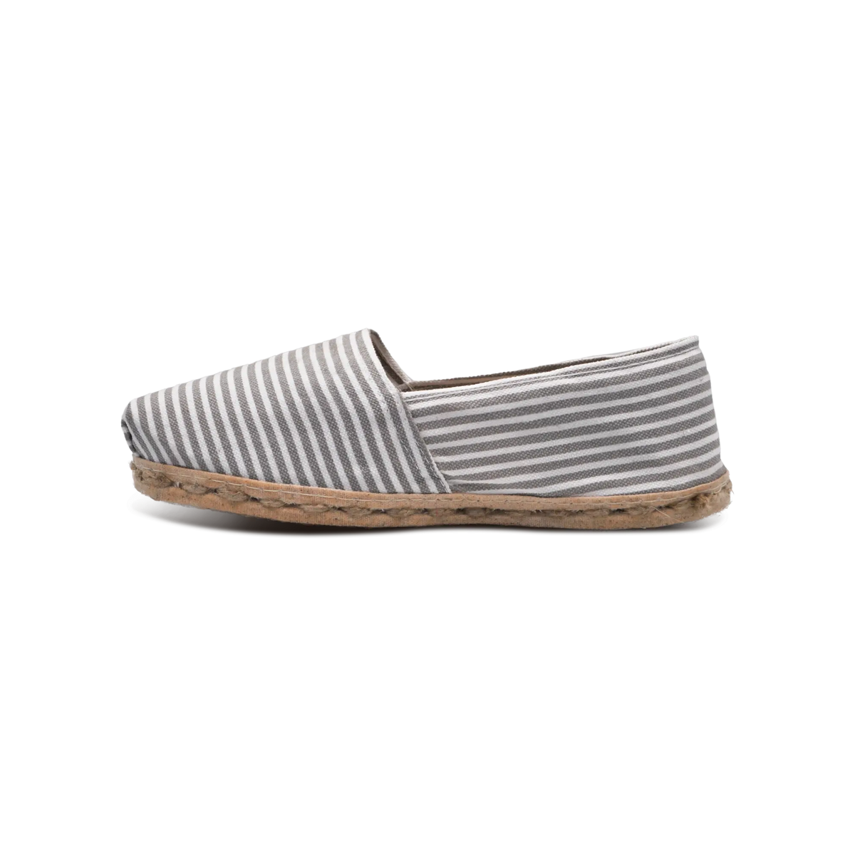 Alpargata Lona Rayado Gris - 34
