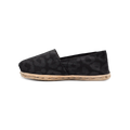 Alpargata Lona Animal Print Negro