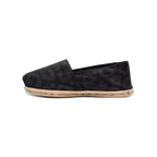 Alpargata Lona Animal Print Negro
