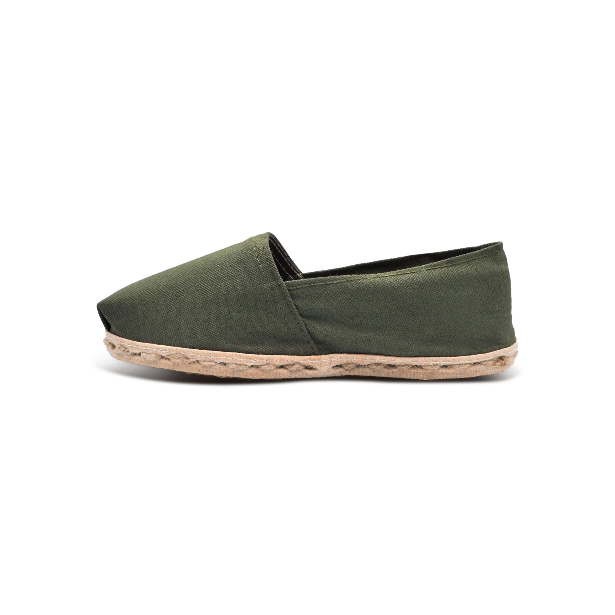 Alpargata Lona Verde Militar
