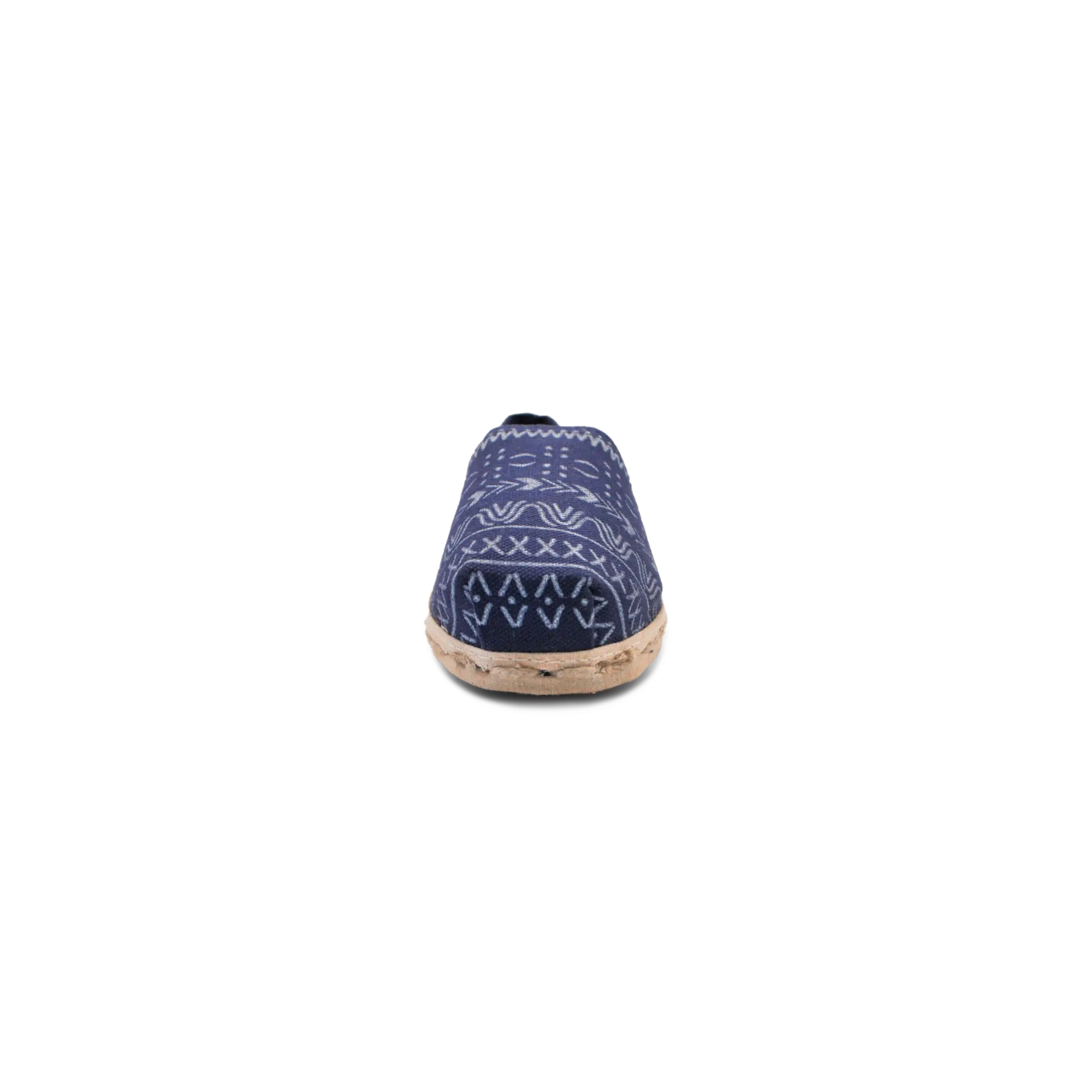 Alpargata Lona Étnico Azul