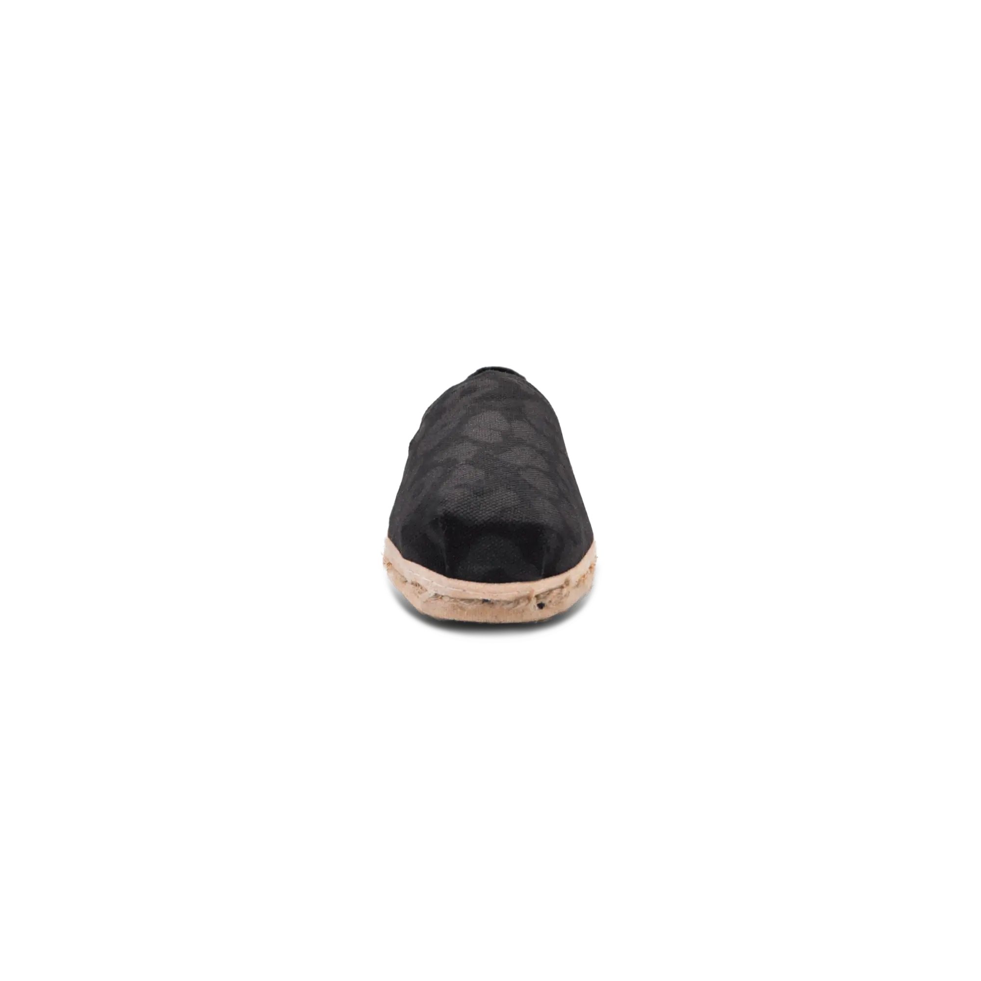 Alpargata Lona Animal Print Negro