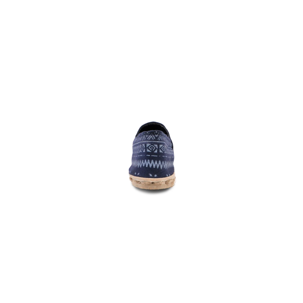 Alpargata Lona Étnico Azul