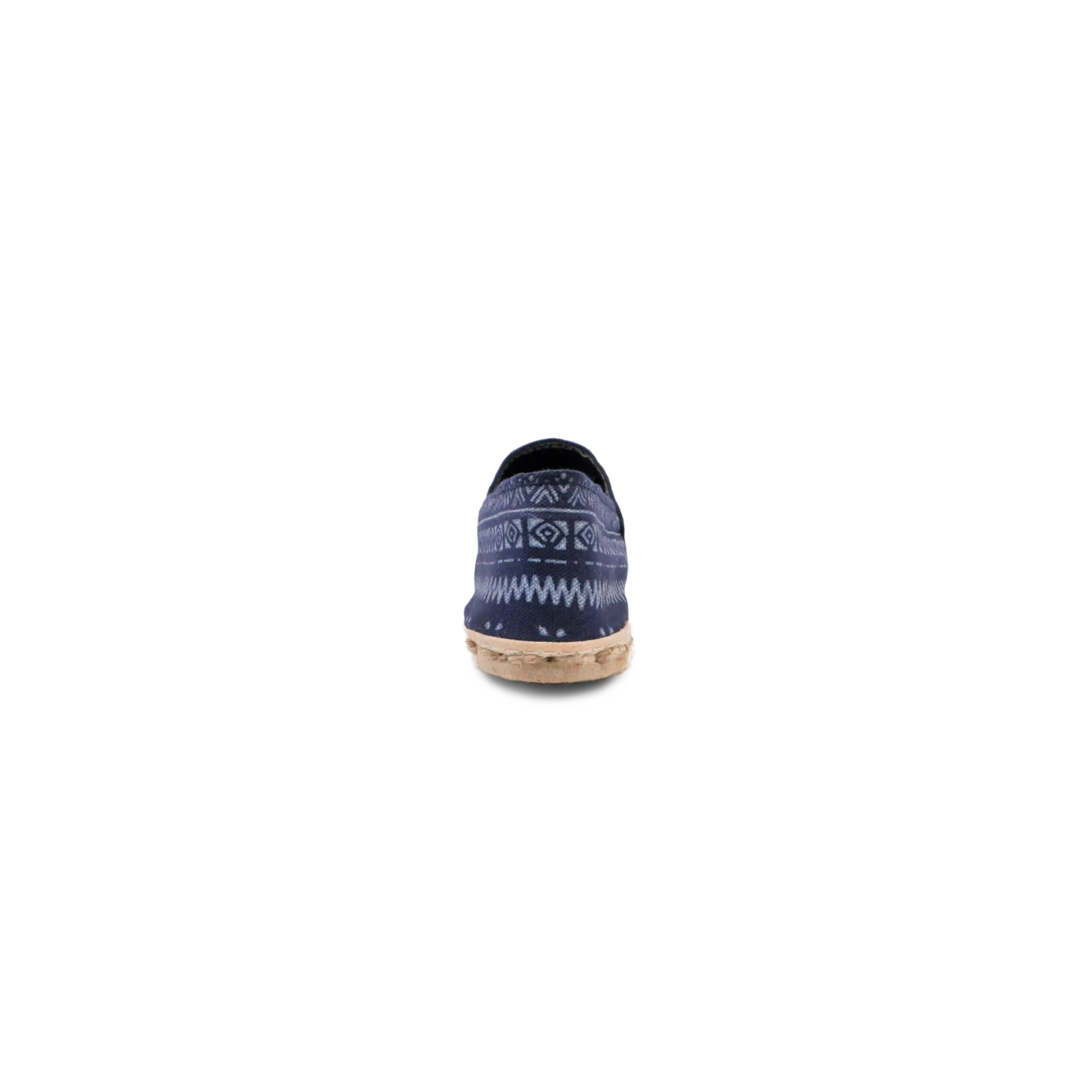 Alpargata Lona Étnico Azul