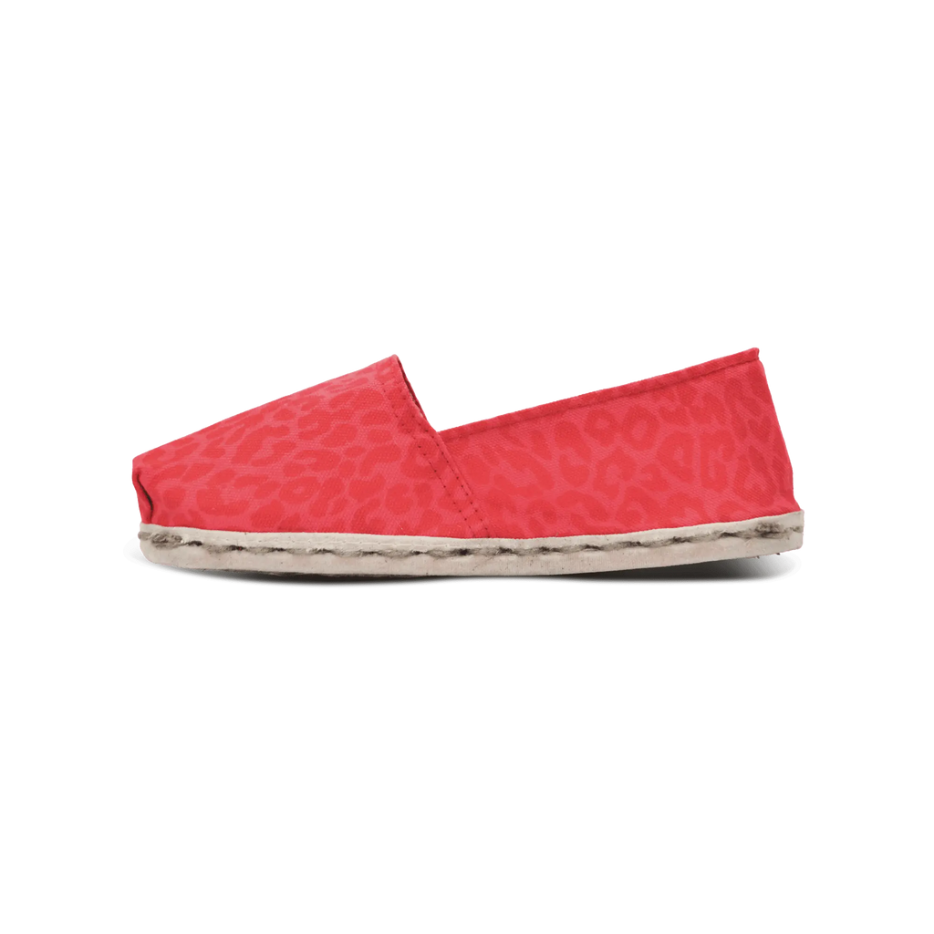 Alpargata Lona Animal Print Rosado