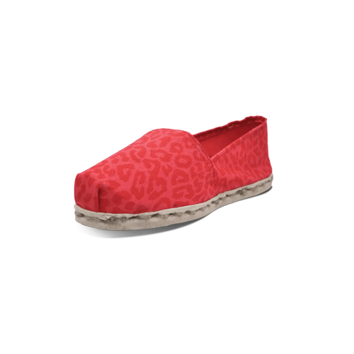 Alpargata Lona Animal Print Rosado