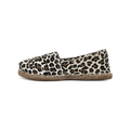 Alpargata Lona Animal Print Con Refuerzo De Goma