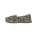 Alpargata Lona Animal Print Con Refuerzo De Goma