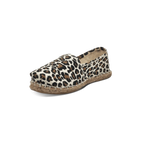 Alpargata Lona Animal Print Con Refuerzo De Goma
