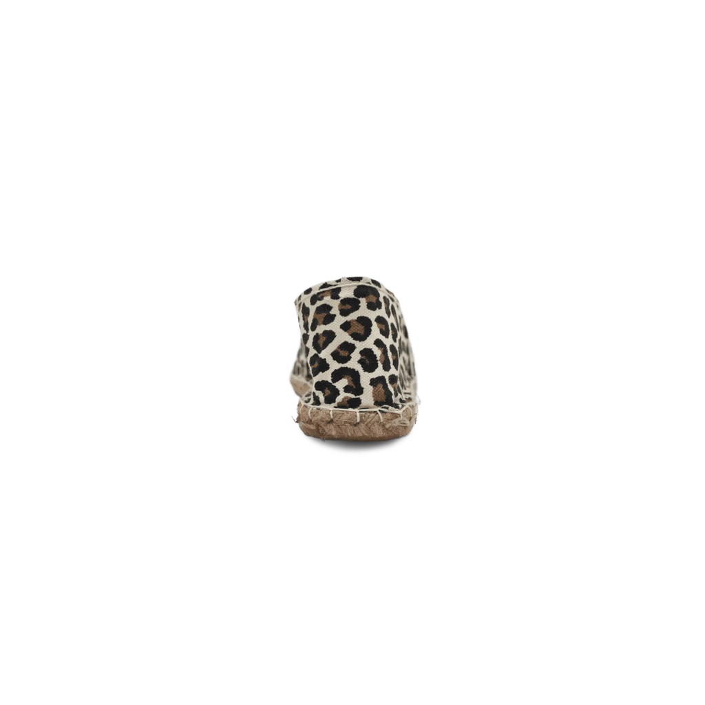 Alpargata Lona Animal Print Con Refuerzo De Goma